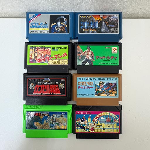 ファミコンソフト まとめセット チャレンジャー マッピーランド